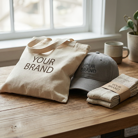 Branded merchandise and apparel rewards