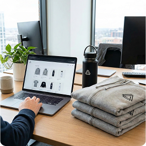 Company stores and merch programs solution preview