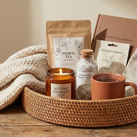 Holiday gift boxes and curated kits