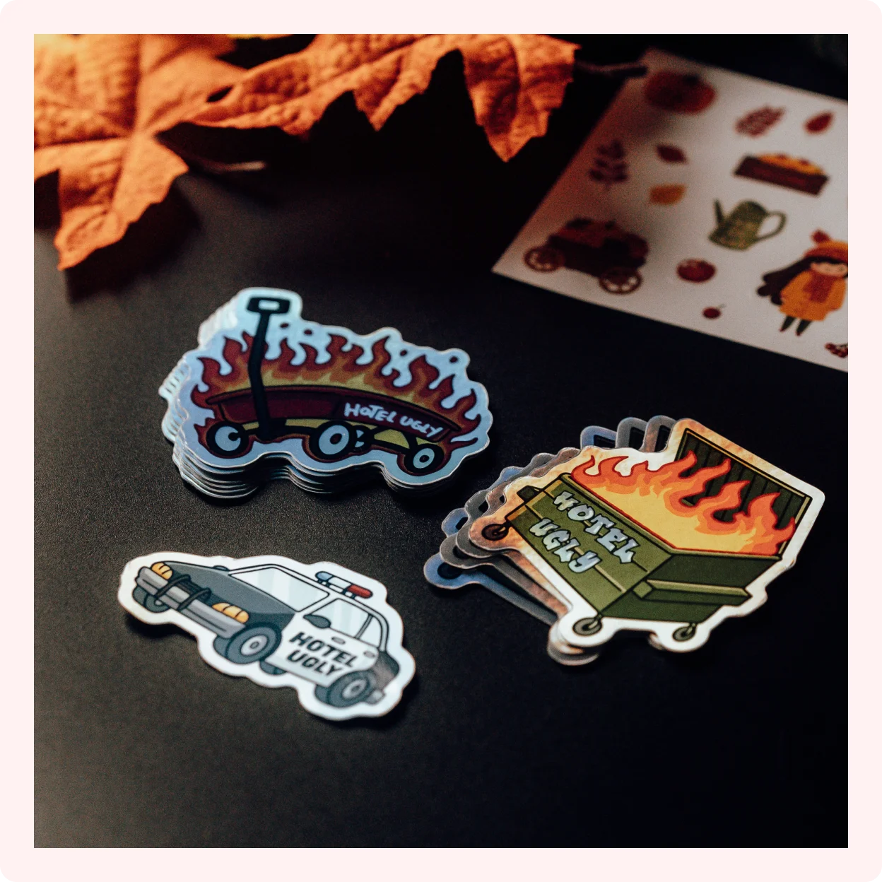 Halloween custom sticker designs