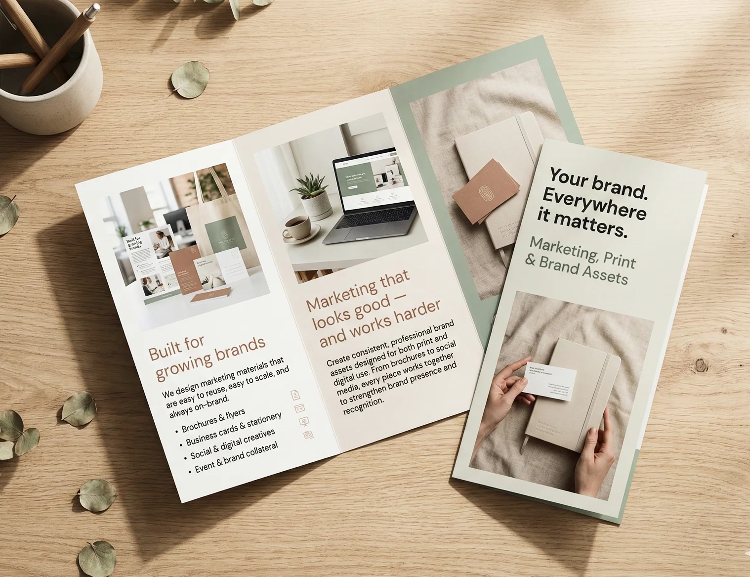 Marketing collateral materials