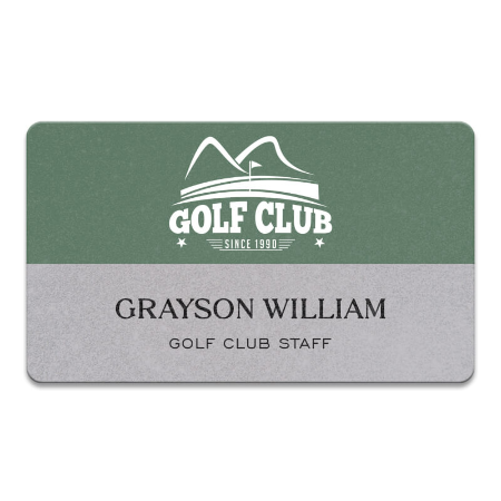 Rectangle Name Badges