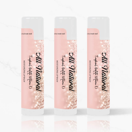 Natural Beeswax Lip Balm - Full Color