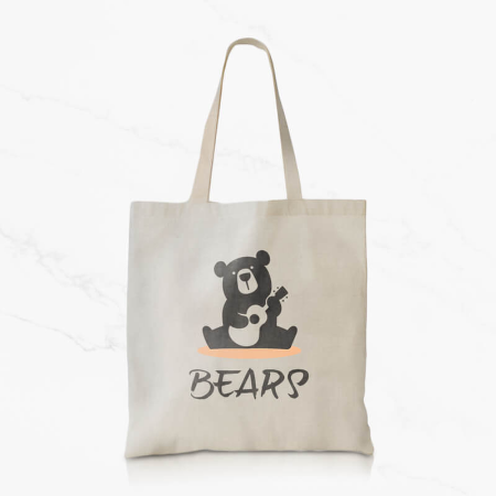 Custom Everyday Cotton Tote Bags