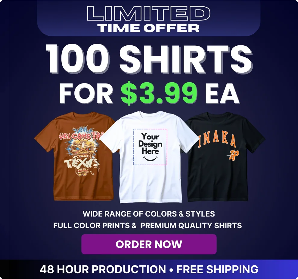 100 T-shirt Offer