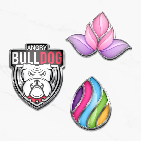 Custom Offset Printed Lapel Pins