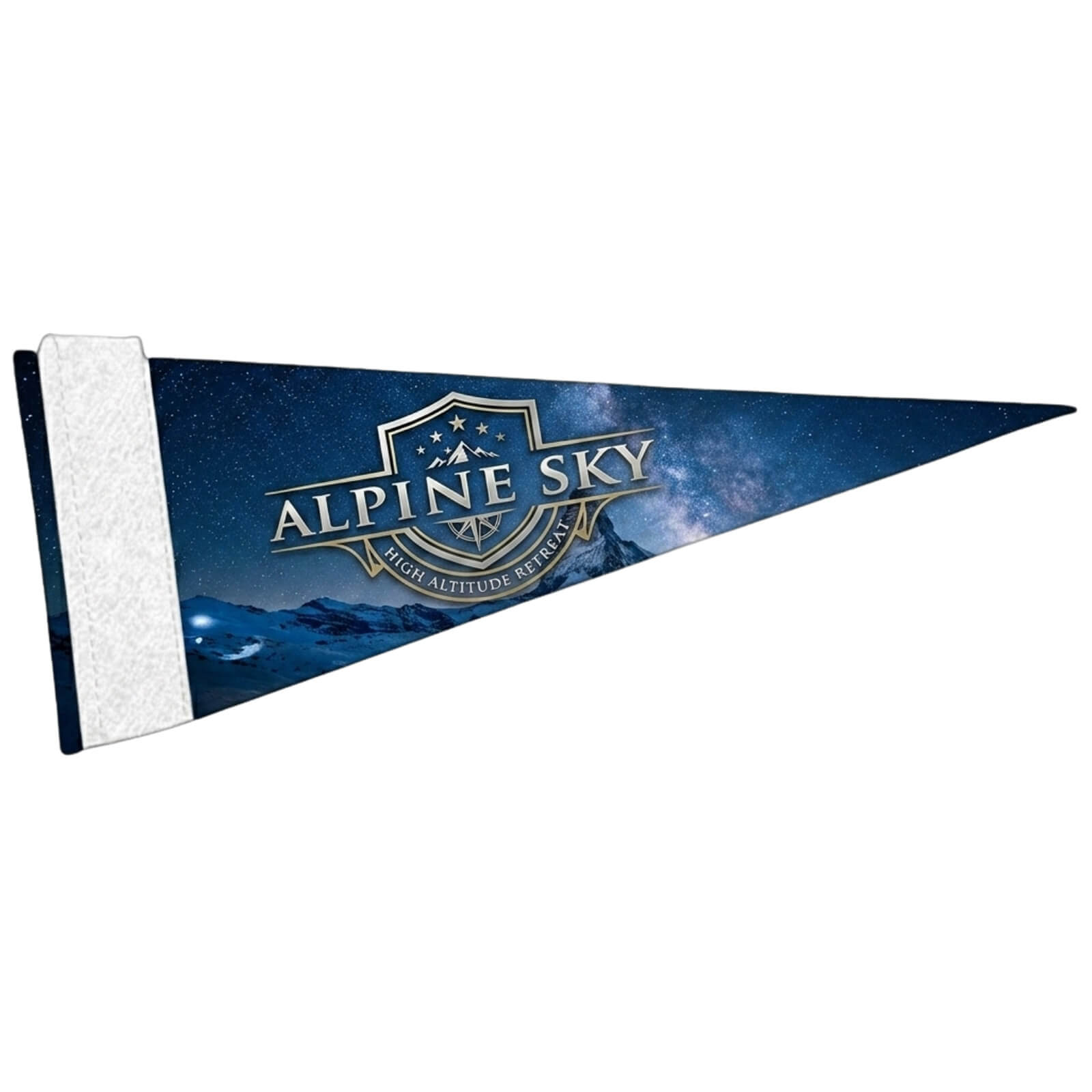 Full Color Felt Pennant - Virtual view 3