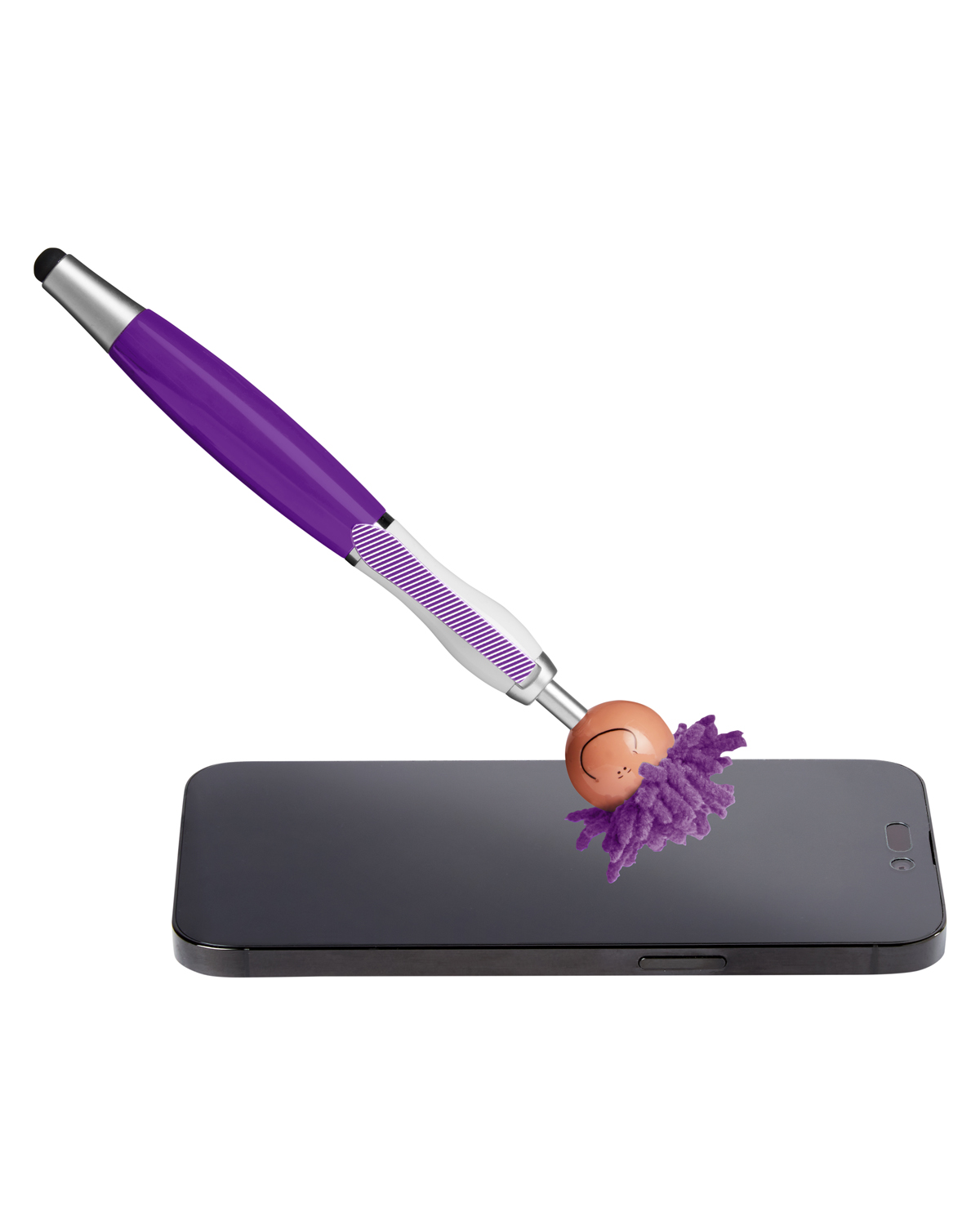 Multicultural Screen Cleaner With Stylus Pen view 10