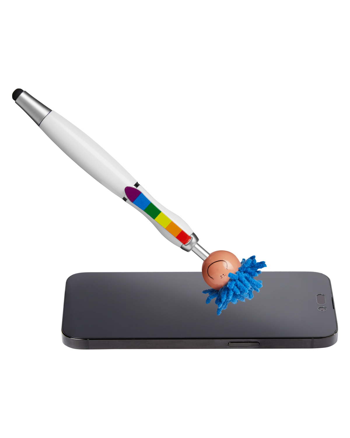 Multicultural Screen Cleaner With Stylus Pen view 11