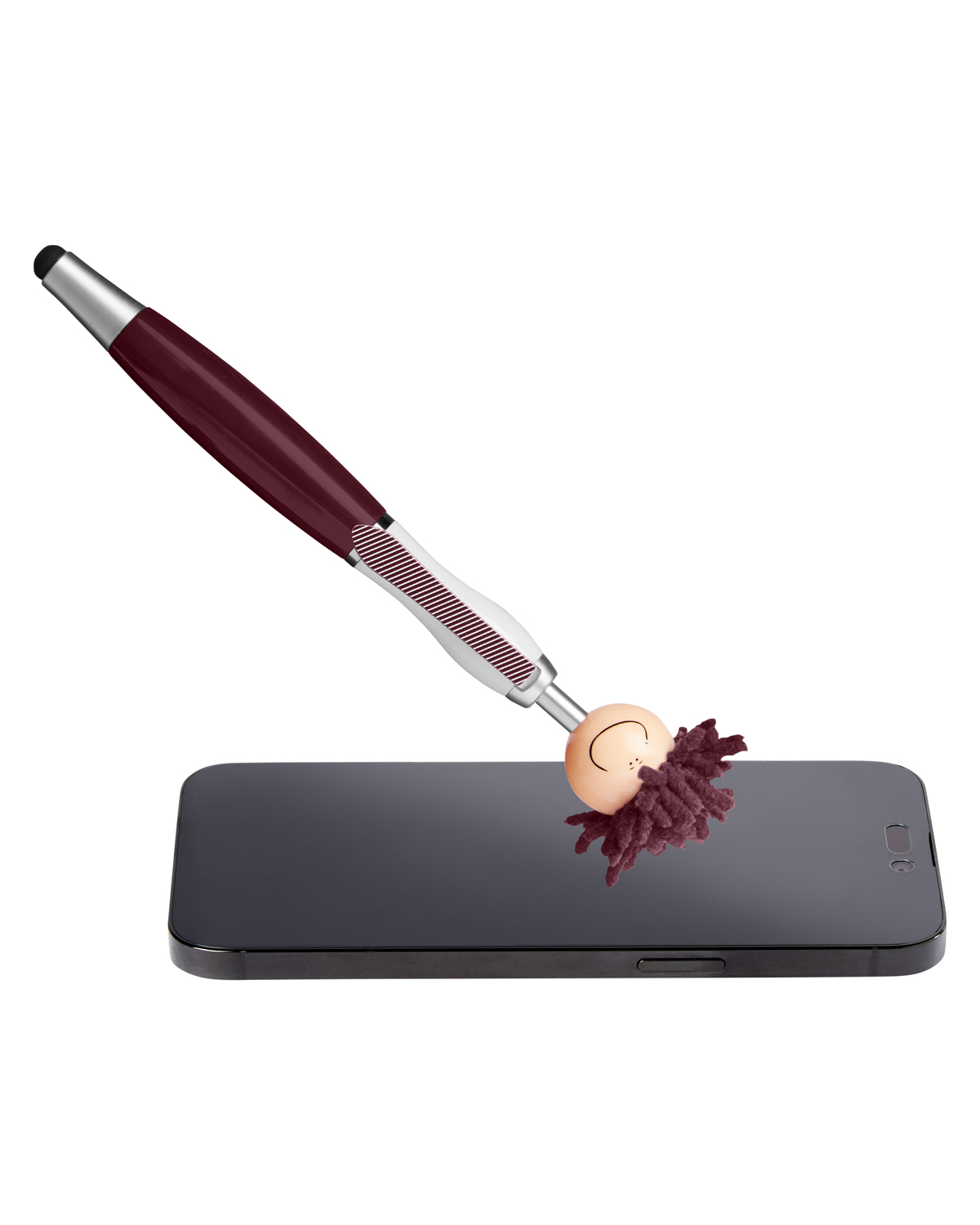 Multicultural Screen Cleaner With Stylus Pen view 2