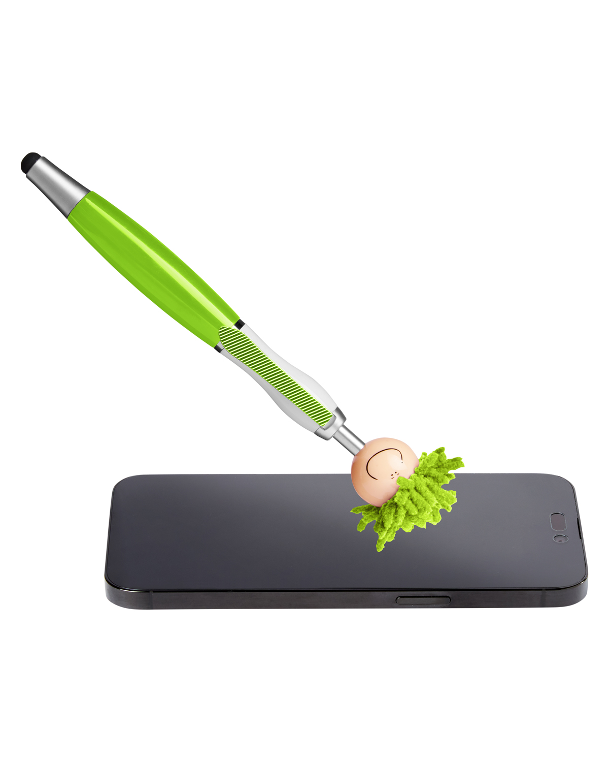 Multicultural Screen Cleaner With Stylus Pen view 7