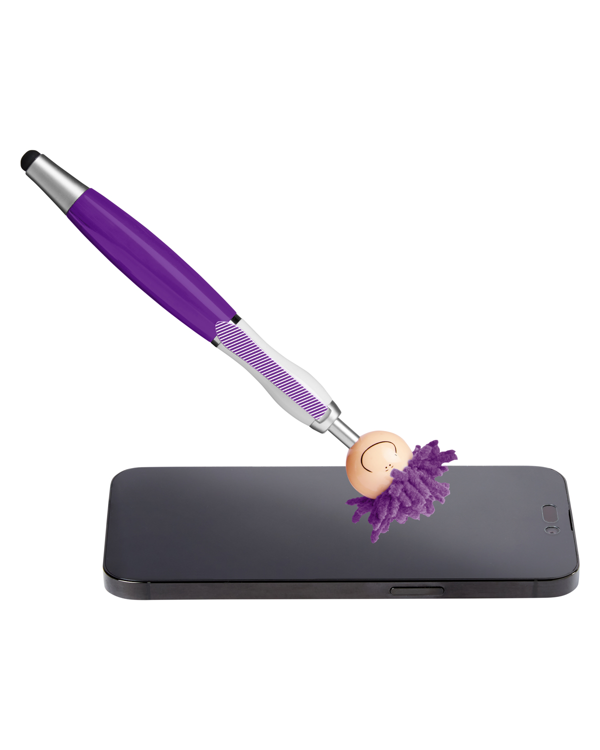 Multicultural Screen Cleaner With Stylus Pen view 11