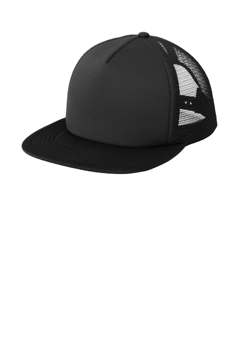 District Flat Bill Snapback Trucker Cap. DT624 view 5