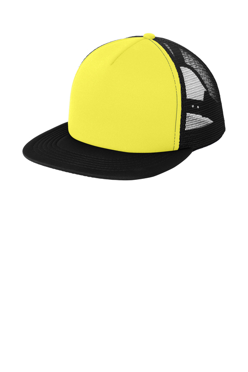 District Flat Bill Snapback Trucker Cap. DT624 view 11