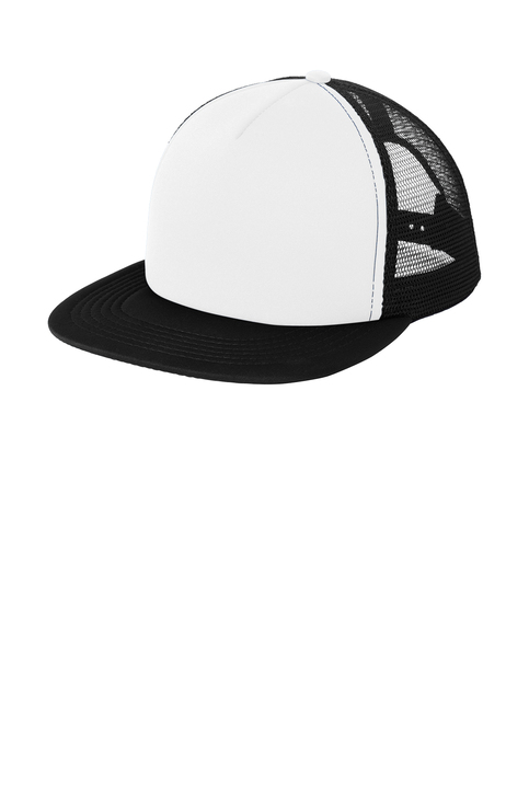District Flat Bill Snapback Trucker Cap. DT624 view 15