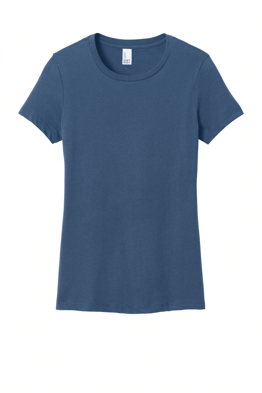 District Women's Perfect Weight Tee. DM104L view 25