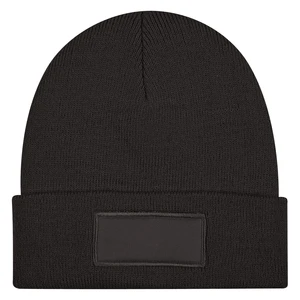 Patch rPET Knit Beanie With Cuff view 2