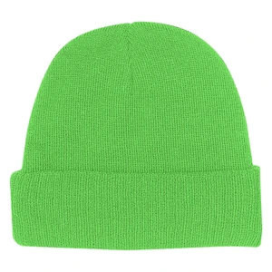 Knit Beanie with Cuff view 8