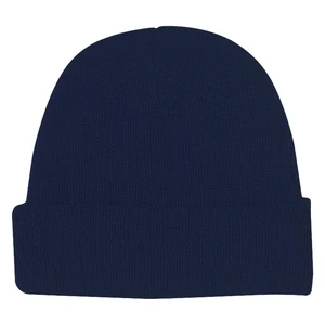 Knit Beanie with Cuff view 3
