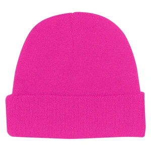 Knit Beanie with Cuff view 9