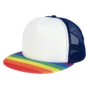 Rainbow Trucker Cap view 3