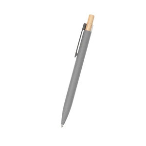 Recycled Aluminum Pen with Bamboo view 2
