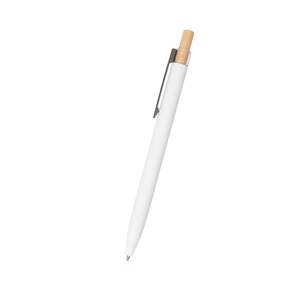 Recycled Aluminum Pen with Bamboo view 4