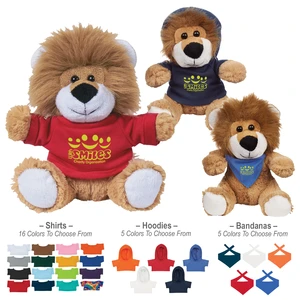 6" Lovable Plush Lion
