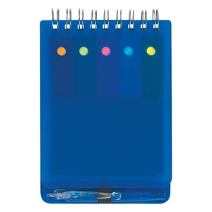 Spiral Jotter with Sticky Notes view 2