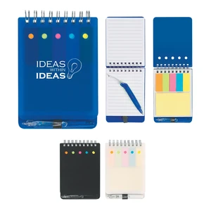 Spiral Jotter with Sticky Notes