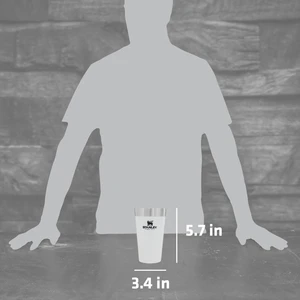 Stanley Stay-Chill Stacking Pint 16oz view 17