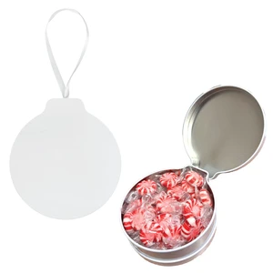 Full Color Ornament Tin With Candy view 17
