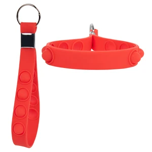 Push Pop Stress Reliever Keychain view 4