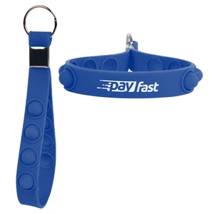 Push Pop Stress Reliever Keychain view 5