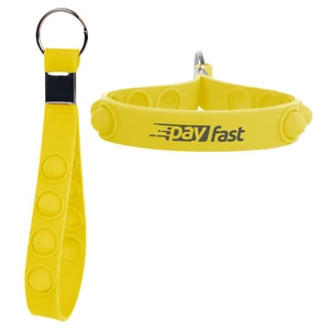 Push Pop Stress Reliever Keychain view 6