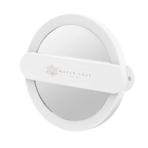 Compact LED Mirror with Swivel Handle view 2