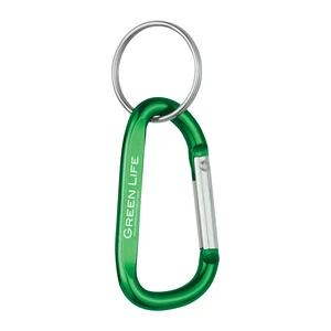 8mm Carabiner with Split Ring view 3