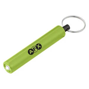 Mini Cylinder LED Flashlight Key Tag view 2