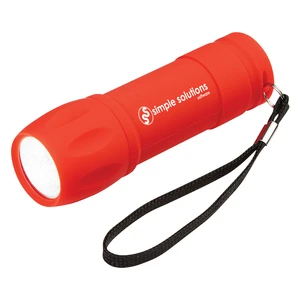 Rubberized COB Light with Strap view 4