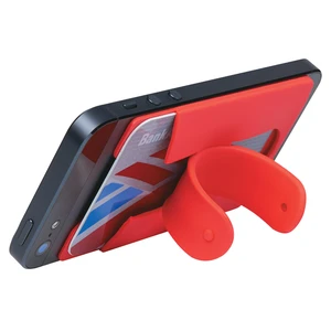 Silicone Phone Wallet with Stand view 7