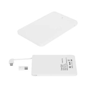 Slim 2500 mAh 3-in-1 Power Bank view 2