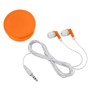 Earbuds in Round Plastic Case view 7