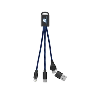 3 in 1 Braided Charging Buddy 2.0 view 2