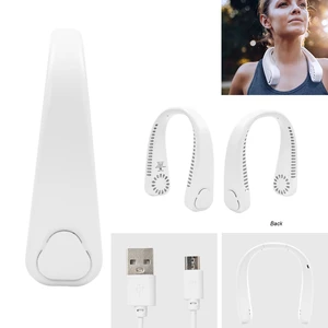 Hands Free Rechargeable Neck Fan view 2