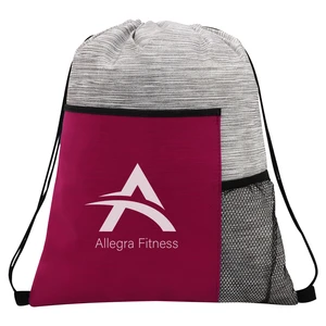 Fresno Non-Woven Drawstring Bag view 2