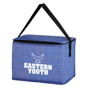 Crosshatch Non-Woven Lunch Bag view 1