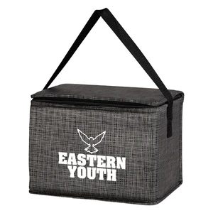 Crosshatch Non-Woven Lunch Bag view 2