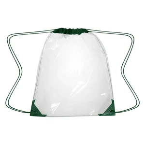 Clear EVA Drawstring Backpack view 2