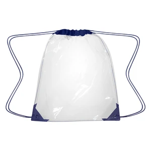 Clear EVA Drawstring Backpack view 3