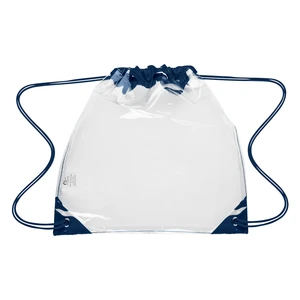 Touchdown Clear EVA Drawstring Backpack view 3